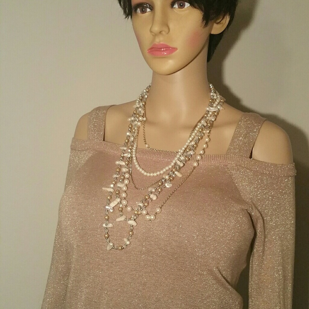 Michael Kors Off Shoulder Sweater